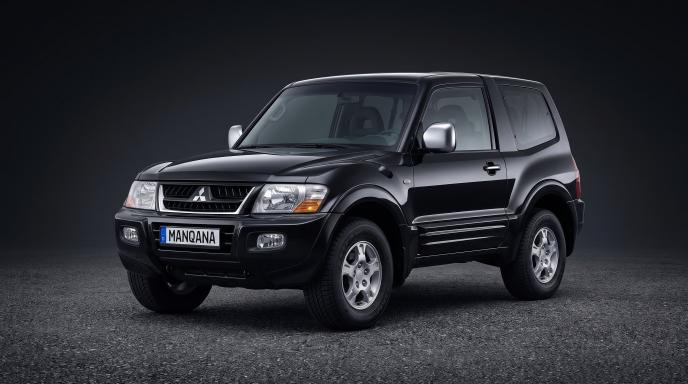 טפט לשולחן העבודה של MITSUBISHI PAJERO, 3 דוֹר, Manqana