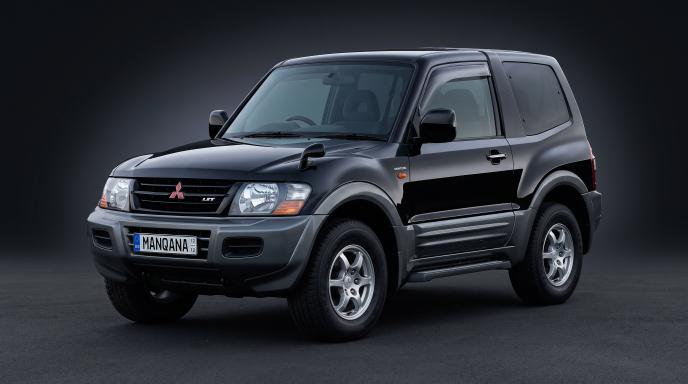 MITSUBISHI PAJERO, 3rd generation desktop wallpaper, Manqana