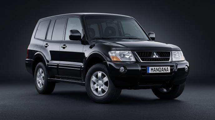 MITSUBISHI PAJERO, 3 世代, 1 フェイスリフト デスクトップの壁紙、マンカナ