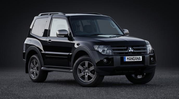 MITSUBISHI PAJERO, 4th generation desktop wallpaper, Manqana