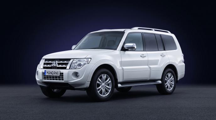 MITSUBISHI PAJERO, 4th generation, 1st facelift desktop wallpaper, Manqana