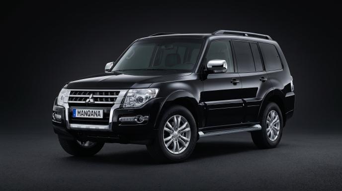 MITSUBISHI PAJERO, 4th generation, 2nd facelift desktop wallpaper, Manqana