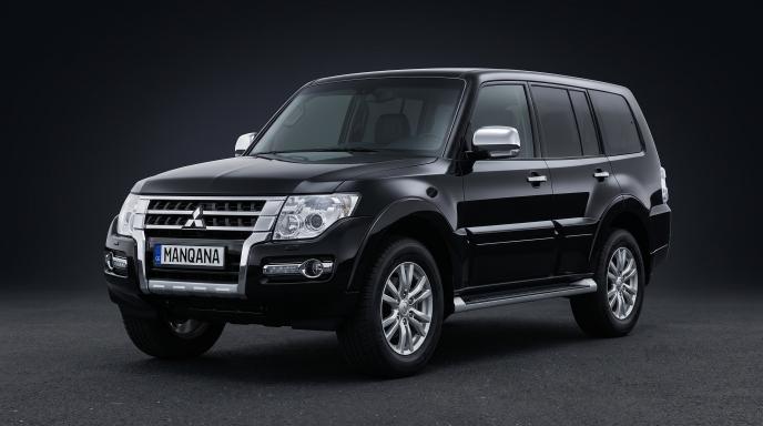 MITSUBISHI PAJERO, 4th generation, 2nd facelift desktop wallpaper, Manqana