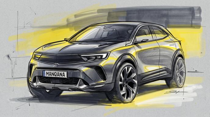Opel sketch, Manqana