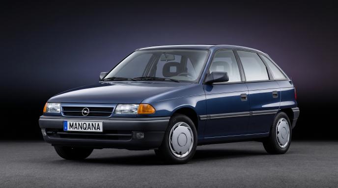 OPEL ASTRA, 1-ლი თაობა დესკტოპის ფონი, Manqana