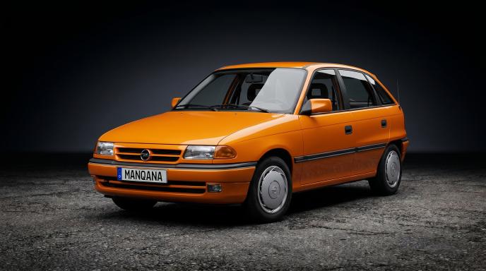Обои для рабочего стола OPEL ASTRA, 1-е поколение, Манкана