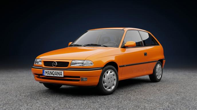 OPEL ASTRA, 1st generation, 1st facelift desktop wallpaper, Manqana