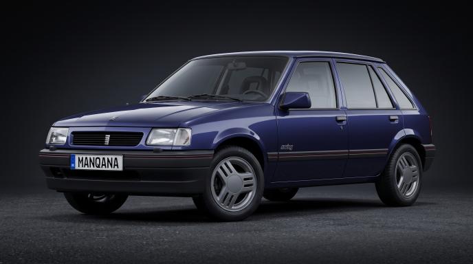 OPEL CORSA, 1-ლი თაობა, მე-2 სახის ლიფტინგი დესკტოპის ფონი, Manqana