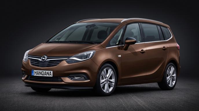 טפט לשולחן העבודה של OPEL ZAFIRA, 3 דוֹר, 1 מתיחת פנים, Manqana