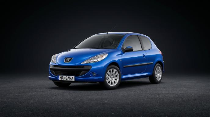 טפט לשולחן העבודה של PEUGEOT 206, 1 דוֹר, 2 מתיחת פנים, Manqana