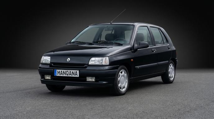 RENAULT CLIO, 1st generation, 1st facelift desktop wallpaper, Manqana
