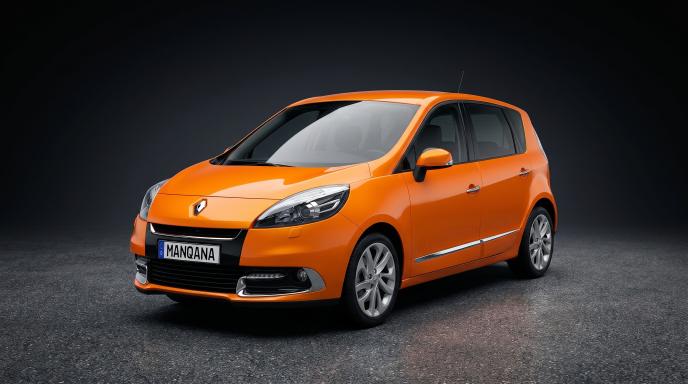 טפט לשולחן העבודה של RENAULT SCENIC, 3 דוֹר, 1 מתיחת פנים, Manqana