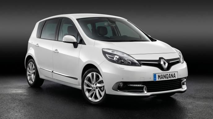 טפט לשולחן העבודה של RENAULT SCENIC, 3 דוֹר, 2 מתיחת פנים, Manqana