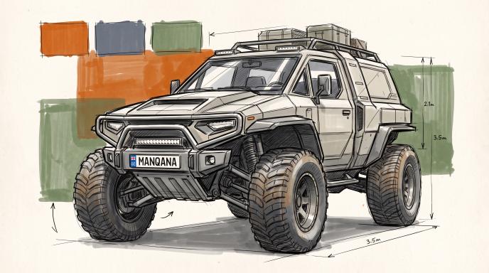 Rover スケッチ, Manqana