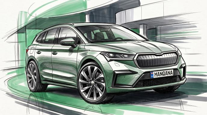 Škoda ესკიზი, Manqana