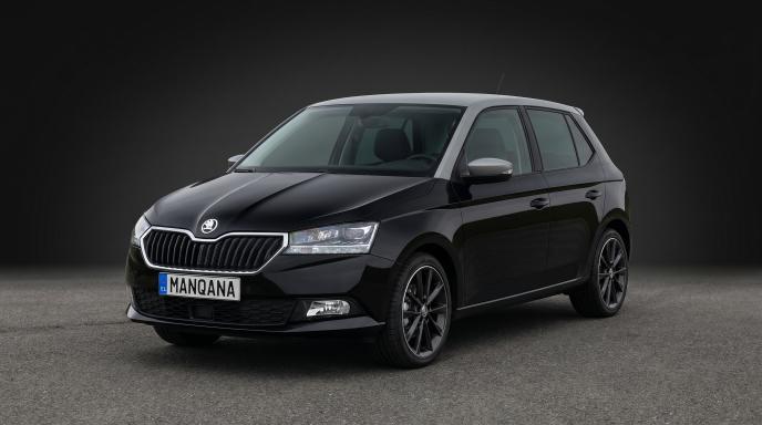 טפט לשולחן העבודה של SKODA FABIA, 3 דוֹר, 1 מתיחת פנים, Manqana