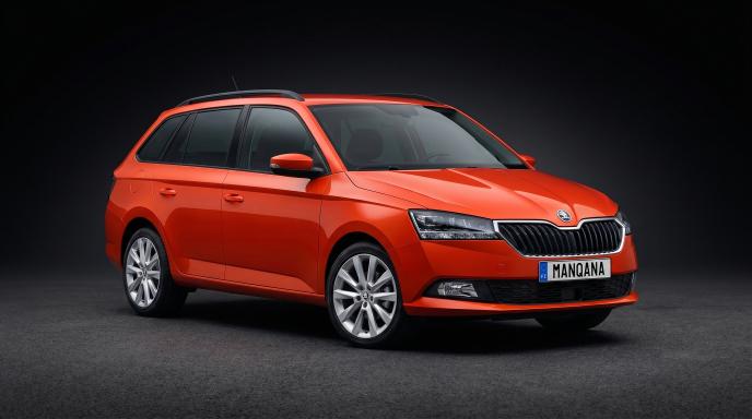טפט לשולחן העבודה של SKODA FABIA, 3 דוֹר, 1 מתיחת פנים, Manqana