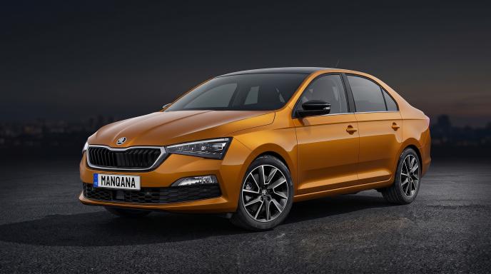 SKODA RAPID, 2nd generation desktop wallpaper, Manqana