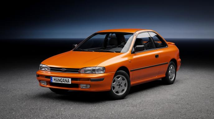 SUBARU IMPREZA, 1st generation desktop wallpaper, Manqana