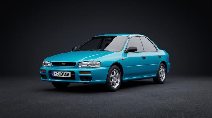SUBARU IMPREZA, 1 世代, 1 フェイスリフト デスクトップの壁紙、マンカナ