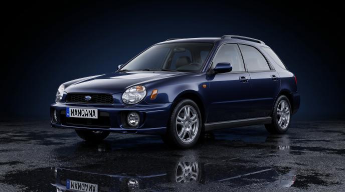 SUBARU IMPREZA, 2 世代 デスクトップの壁紙、マンカナ