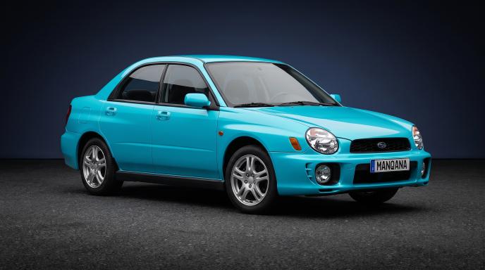 SUBARU IMPREZA, 2 世代 デスクトップの壁紙、マンカナ