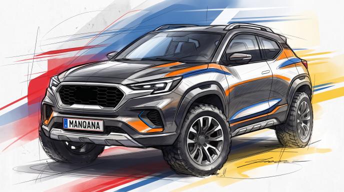 Suzuki sketch, Manqana