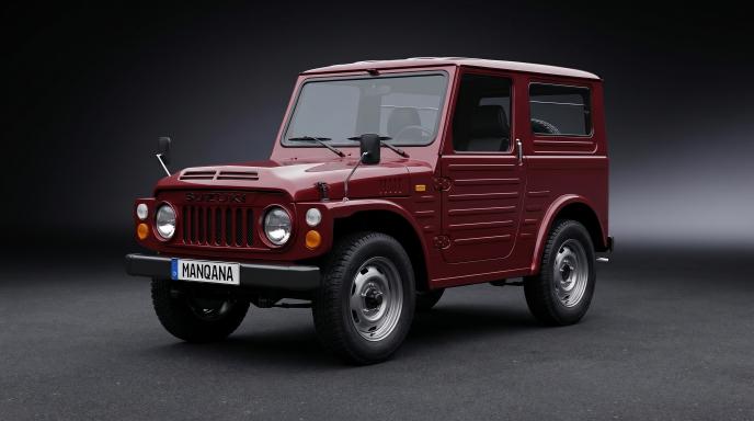 טפט לשולחן העבודה של SUZUKI JIMNY, 1 דוֹר, 3 מתיחת פנים, Manqana