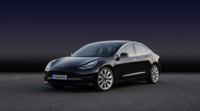 טפט לשולחן העבודה של TESLA MODEL-3, 1 דוֹר, Manqana