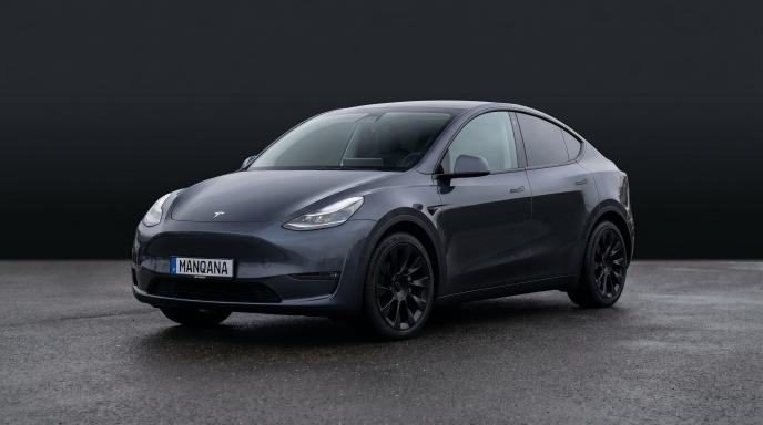 טפט לשולחן העבודה של TESLA MODEL-Y, 1 דוֹר, Manqana