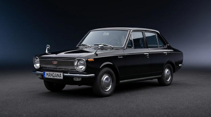 TOYOTA COROLLA, 1st generation desktop wallpaper, Manqana