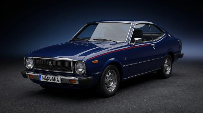 טפט לשולחן העבודה של TOYOTA COROLLA, 3 דוֹר, 2 מתיחת פנים, Manqana