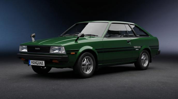 טפט לשולחן העבודה של TOYOTA COROLLA, 4 דוֹר, 1 מתיחת פנים, Manqana