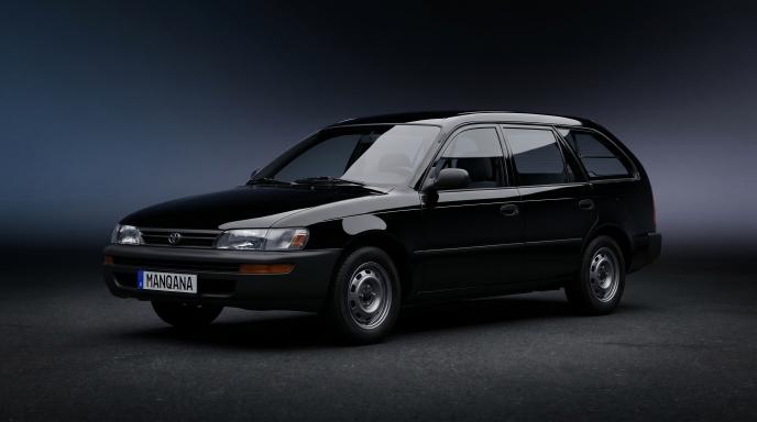 טפט לשולחן העבודה של TOYOTA COROLLA, 7 דוֹר, Manqana