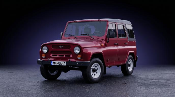 טפט לשולחן העבודה של UAZ 469, 1 דוֹר, Manqana