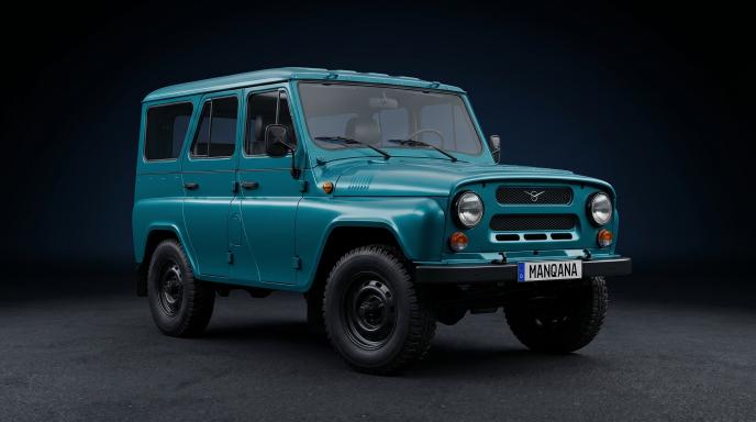 טפט לשולחן העבודה של UAZ 469, 1 דוֹר, Manqana