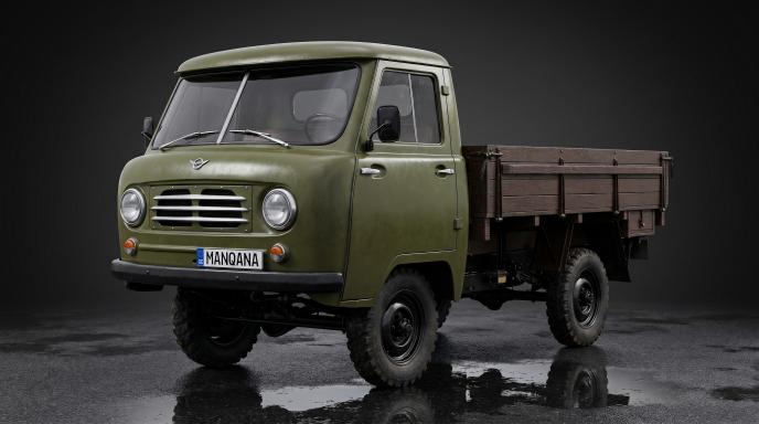 טפט לשולחן העבודה של UAZ BUKHANKA, 1 דוֹר, Manqana