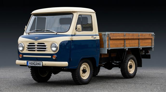 טפט לשולחן העבודה של UAZ BUKHANKA, 2 דוֹר, Manqana
