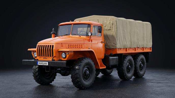 טפט לשולחן העבודה של URAL 4320, 1 דוֹר, Manqana