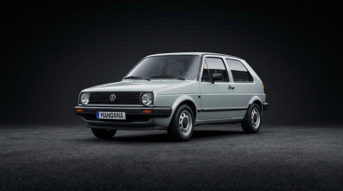 טפט לשולחן העבודה של VOLKSWAGEN GOLF, 2 דוֹר, Manqana