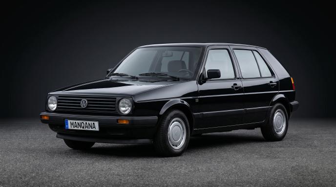 VOLKSWAGEN GOLF, 2 世代, 1 フェイスリフト デスクトップの壁紙、マンカナ