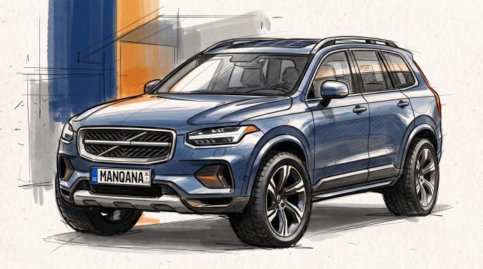 Volvo sketch, Manqana