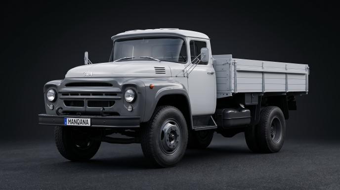 טפט לשולחן העבודה של ZIL 130, 1 דוֹר, Manqana