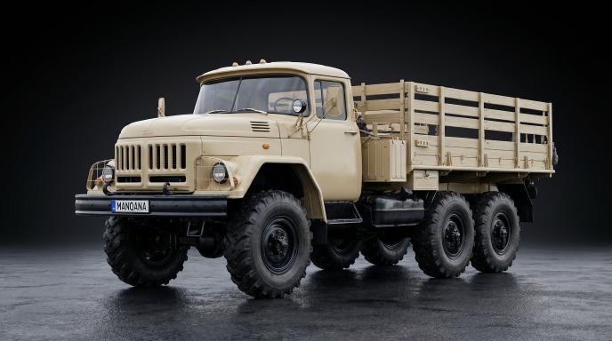 טפט לשולחן העבודה של ZIL 131, 1 דוֹר, Manqana